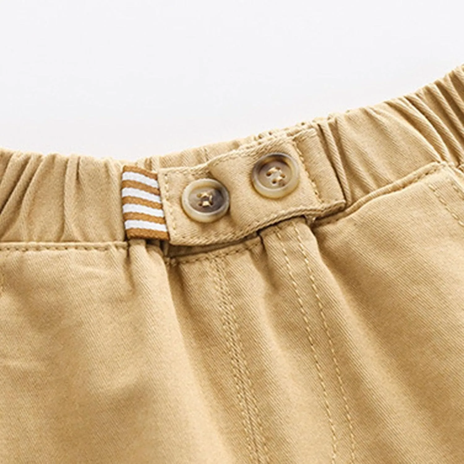AIMAOMI Toddler Boys Corduroy Pants Cargo Sweatpants Solid Elastic Waist Casual Long Comfy Trousers Summer Clothes