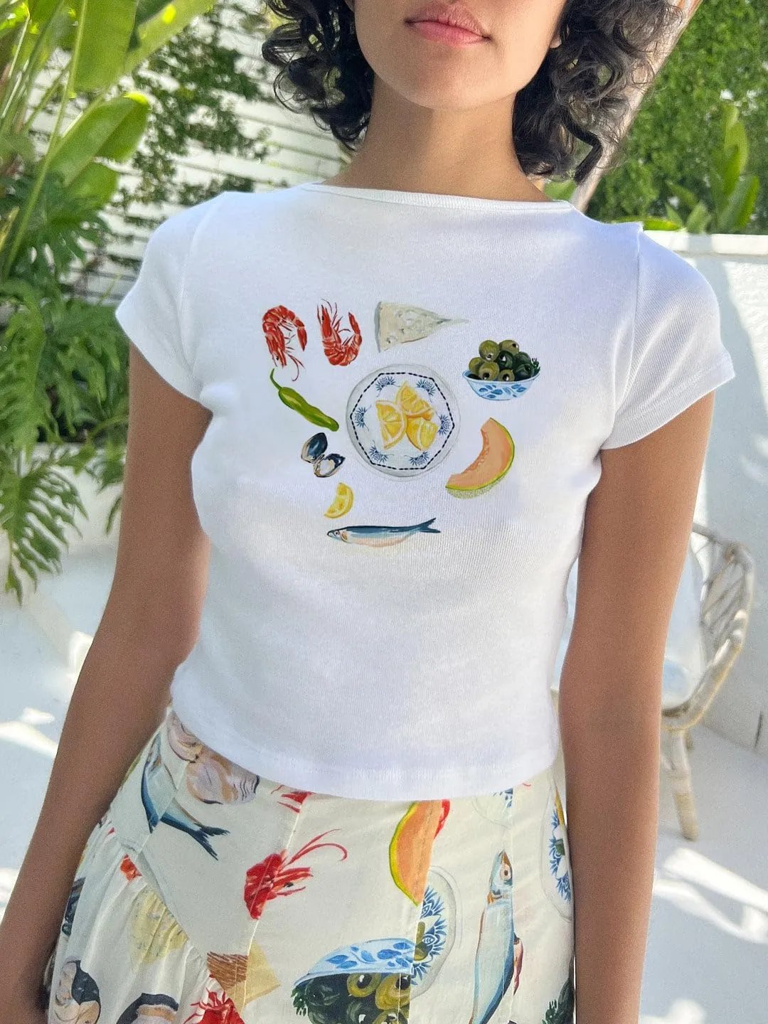 Baby Tees Graphic Crop Tops for Women Y2k Short Sleeve Slim Fit T Shirts Vintage Aesthetic Tees Clothes