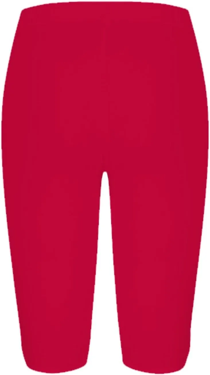 Capri Leggings for Women Tummy Control Knee Length Capri Leggings 2024 Summer Cropped Pants Casual Solid Color Comfy Capris