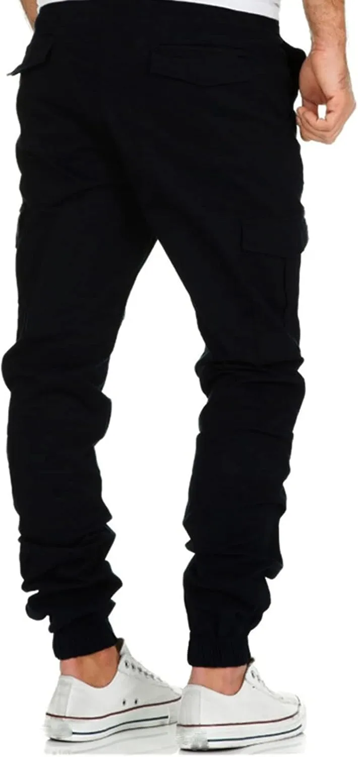 Cargo Pants for Men Relaxed Fit Mens Cargo Pants Joggers Running Sports Sweatpants Slim Fit Fashion Men's Pants Sweat