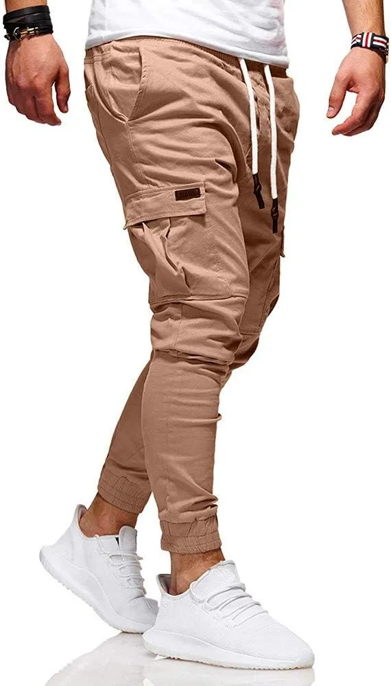 Cargo Pants for Men Relaxed Fit Pants Hiking Cargo Pants Relaxed Winter Men Joggers Pants Loose Fit Men's Classic-Fit