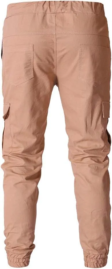 Cargo Pants for Men Relaxed Fit Pants Hiking Cargo Pants Relaxed Winter Men Joggers Pants Loose Fit Men's Classic-Fit