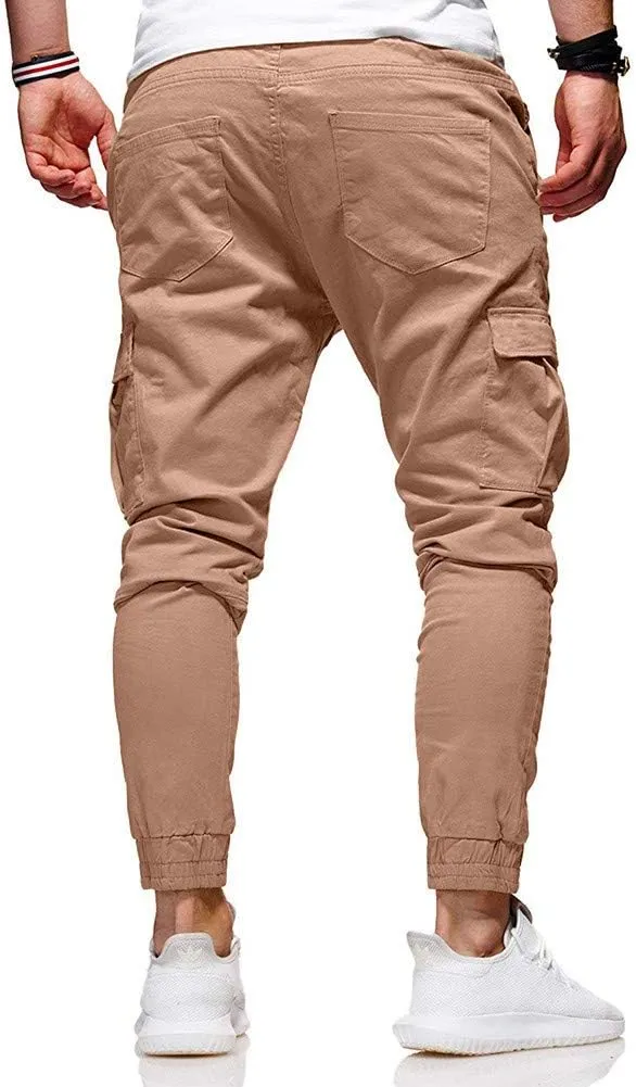 Cargo Pants for Men Relaxed Fit Pants Hiking Cargo Pants Relaxed Winter Men Joggers Pants Loose Fit Men's Classic-Fit