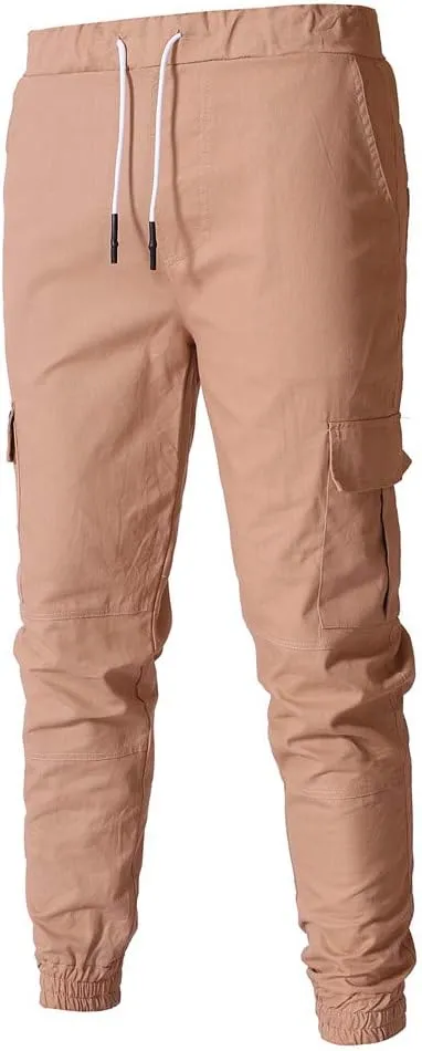 Cargo Pants for Men Relaxed Fit Pants Hiking Cargo Pants Relaxed Winter Men Joggers Pants Loose Fit Men's Classic-Fit