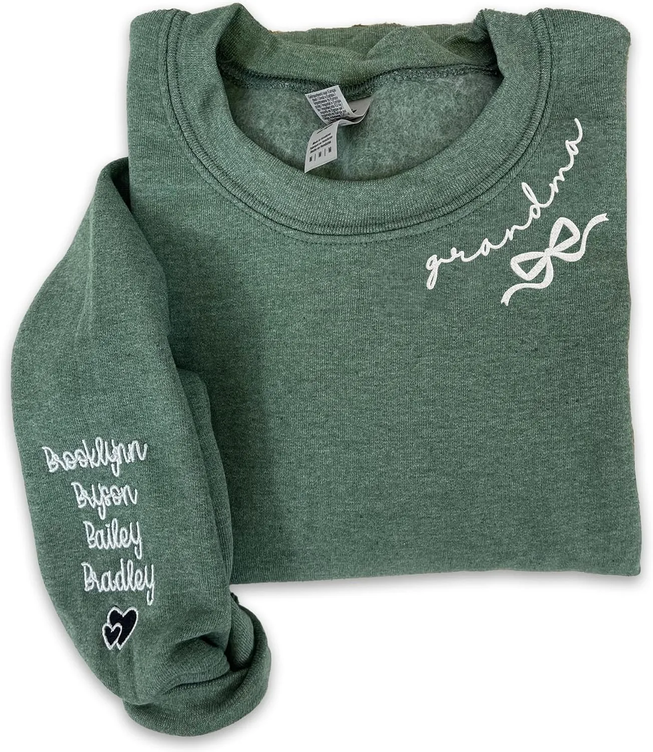 Custom Embroidered Mama Sweatshirt, Mothers Day Shirt, Mama Embroidery Crewneck Pullover, Gift for New Mom