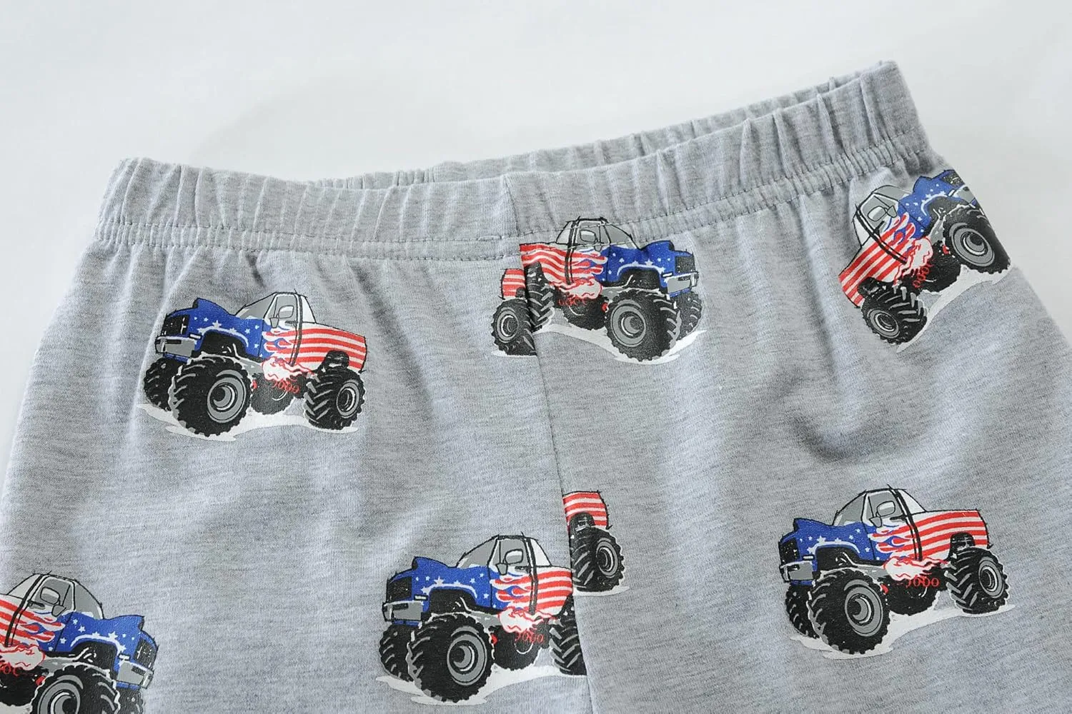 DDSOL Toddler Boys Pajamas Summer Pjs Kids Short Sets Baby Sleepwear Truck Car Soccer Jammies 2-7 Years