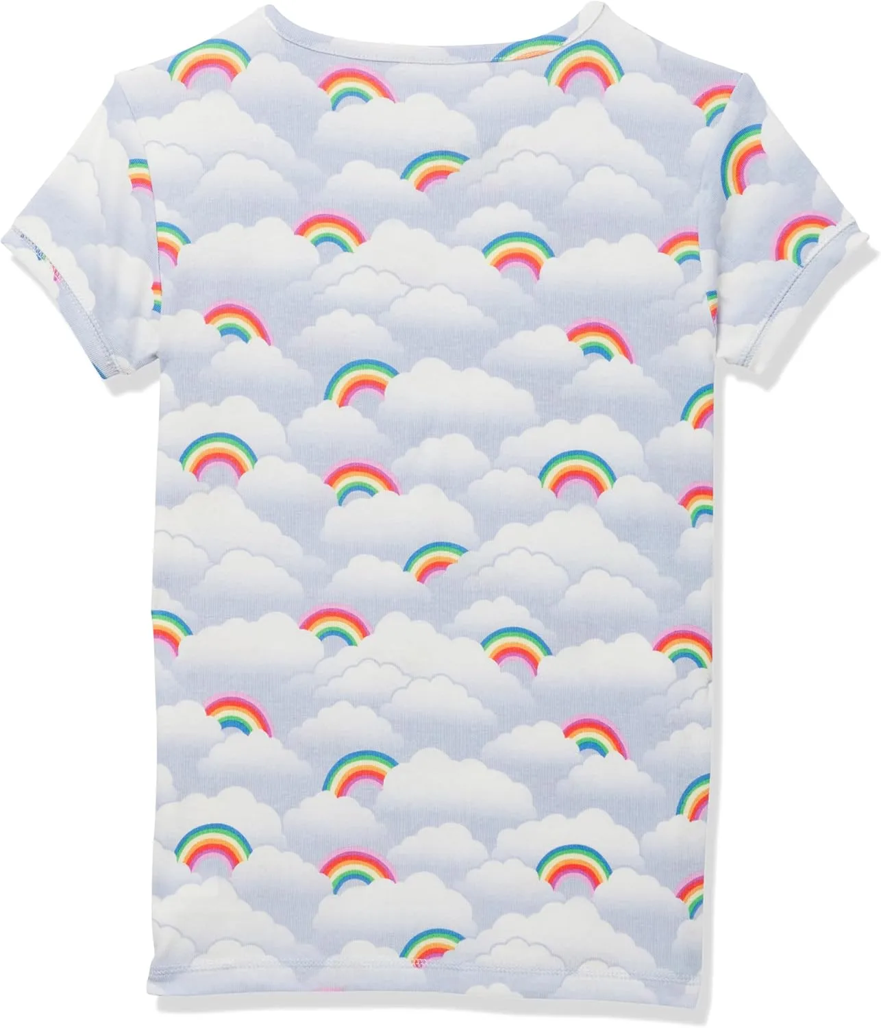 GAP Girls' Short Sleeve Long John Pajamas