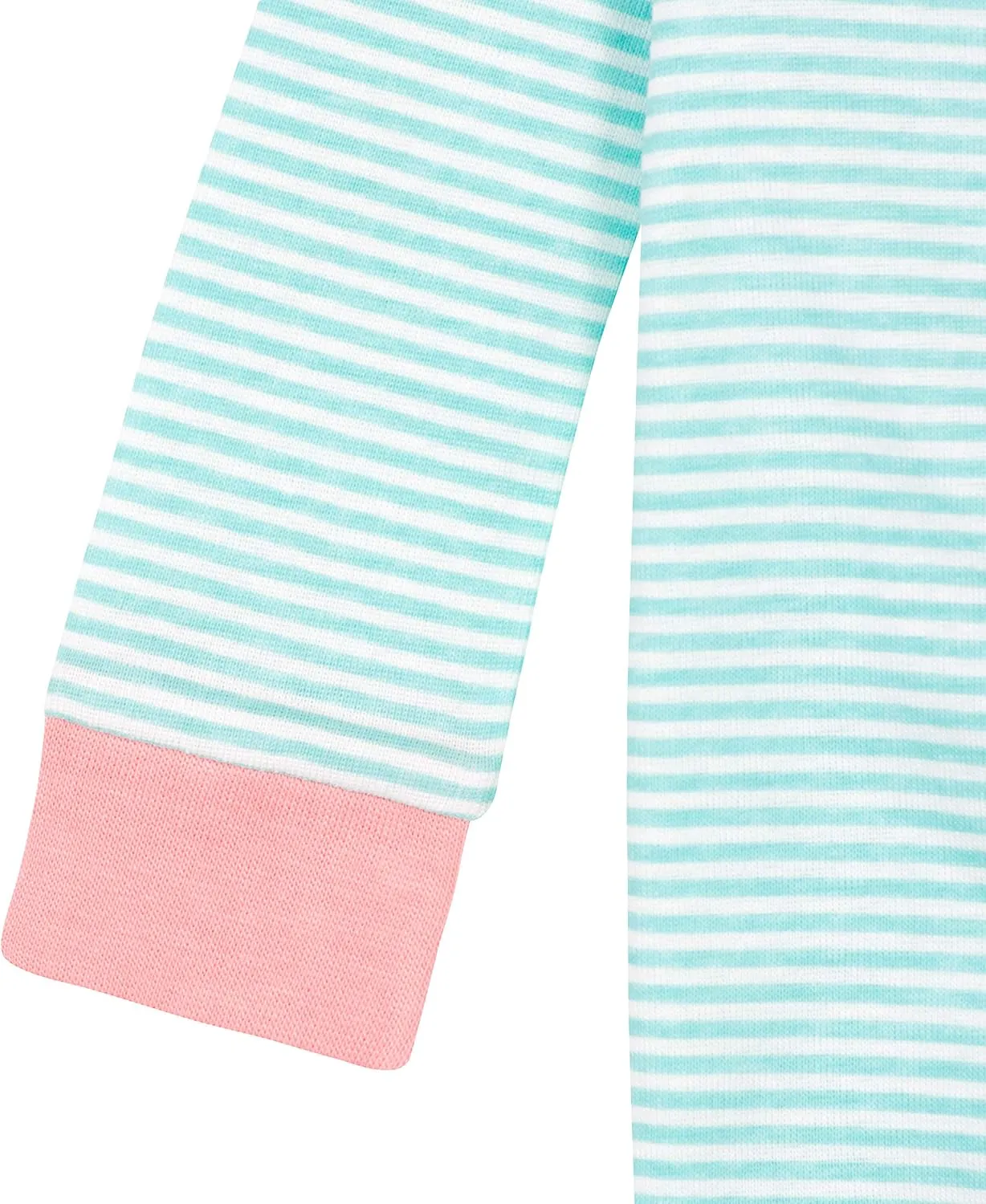 Gerber Baby Girls' 4-Pack Footed Pajamas