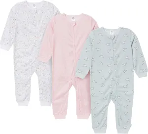 Gerber Girls' Loose-fit Polyester Jersey Footless Pajamas