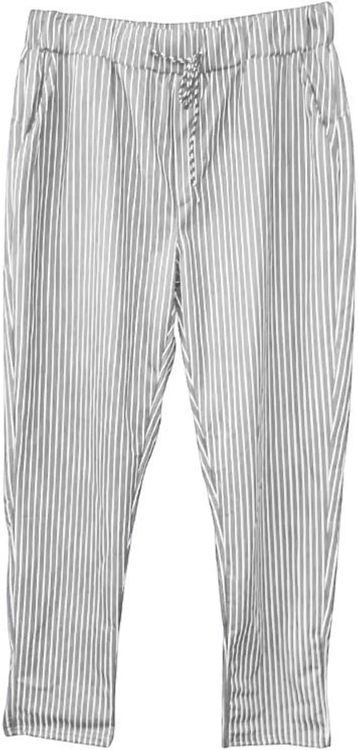 GIERIDUC Men Fashion Sports Casual Pants Casual Corduroy Pants for Men Basketball Tear Away Pants Slim Fit Walking Trousers
