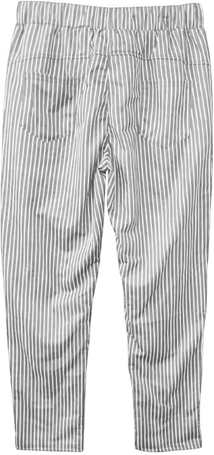 GIERIDUC Men Fashion Sports Casual Pants Casual Corduroy Pants for Men Basketball Tear Away Pants Slim Fit Walking Trousers