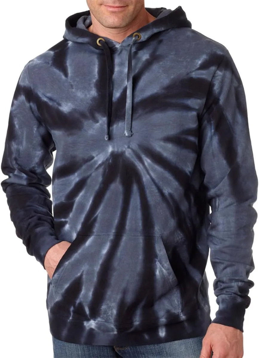 Gildan 854 Tie-Dye Adult Pinwheel Hooded Sweatshirt