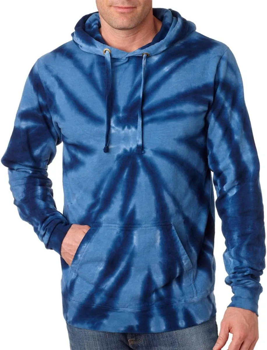 Gildan 854 Tie-Dye Adult Pinwheel Hooded Sweatshirt