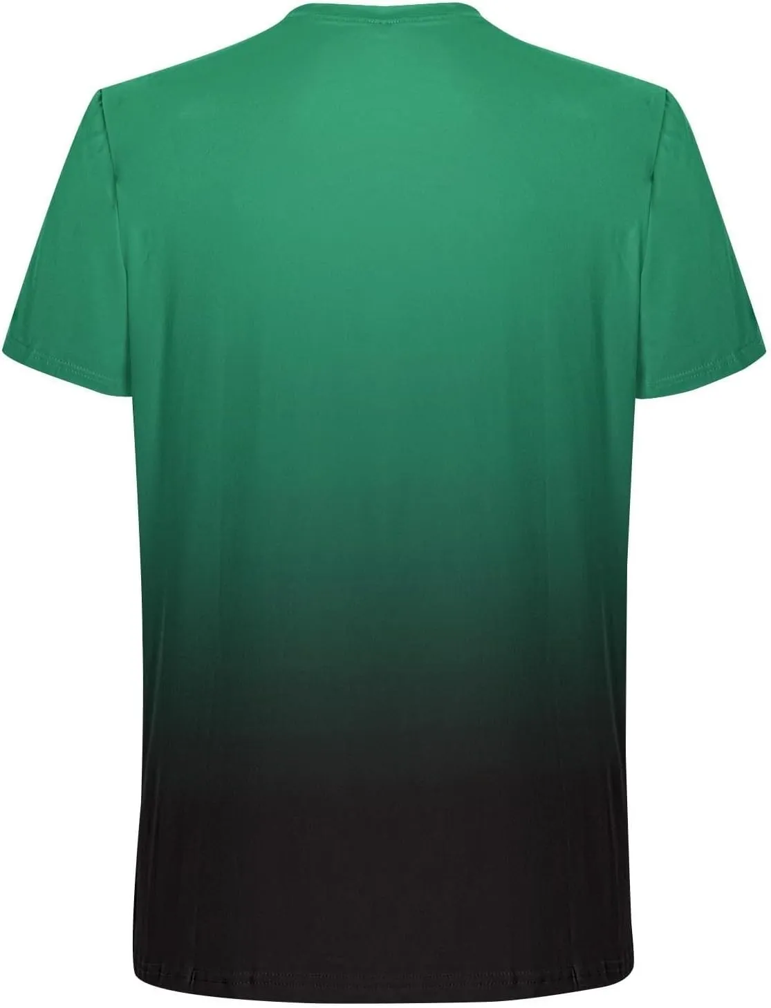 Graphic Beach Tees for Men Gradient Short Sleeve Summer Vacation T-Shirts Fashion Plam Tree Printed Streetwear Tees