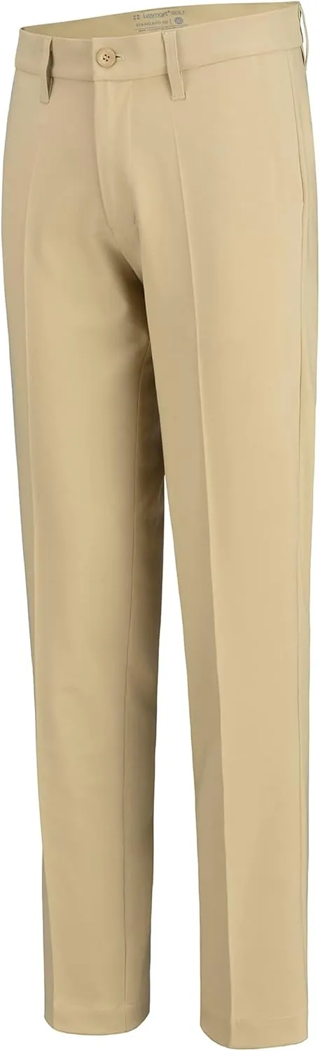 Lesmart Mens Golf Pants Stretch Lightweight Slim Fit Breathable Dry Fit Golf Pants with Pockets