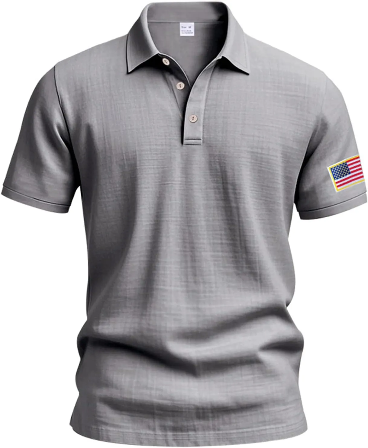 Linen Shirts for Men 4th of July Patriotic Shirts American Flag Print Tops Summer Beach Breathable Vacation Shirts
