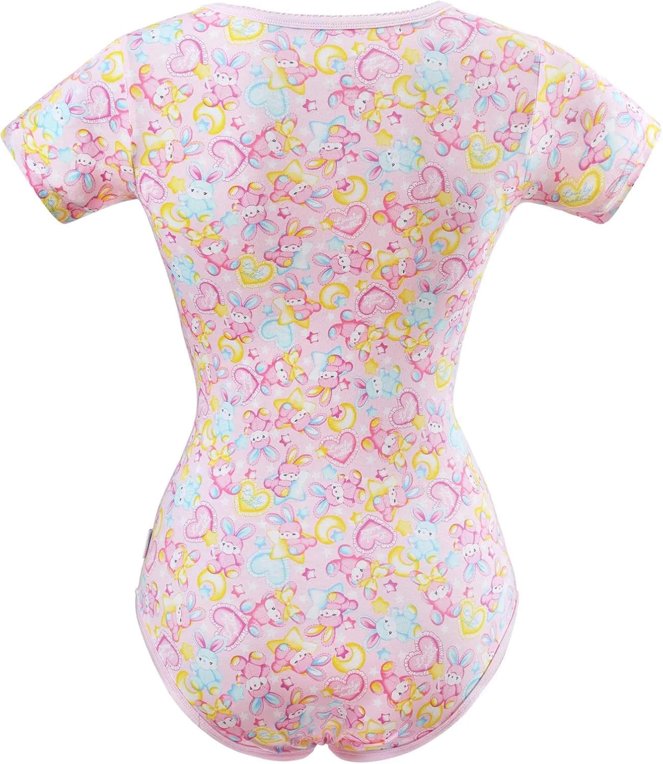 Littleforbig Cotton Romper Onesie Pajamas Bodysuit - Bedtime Bunny
