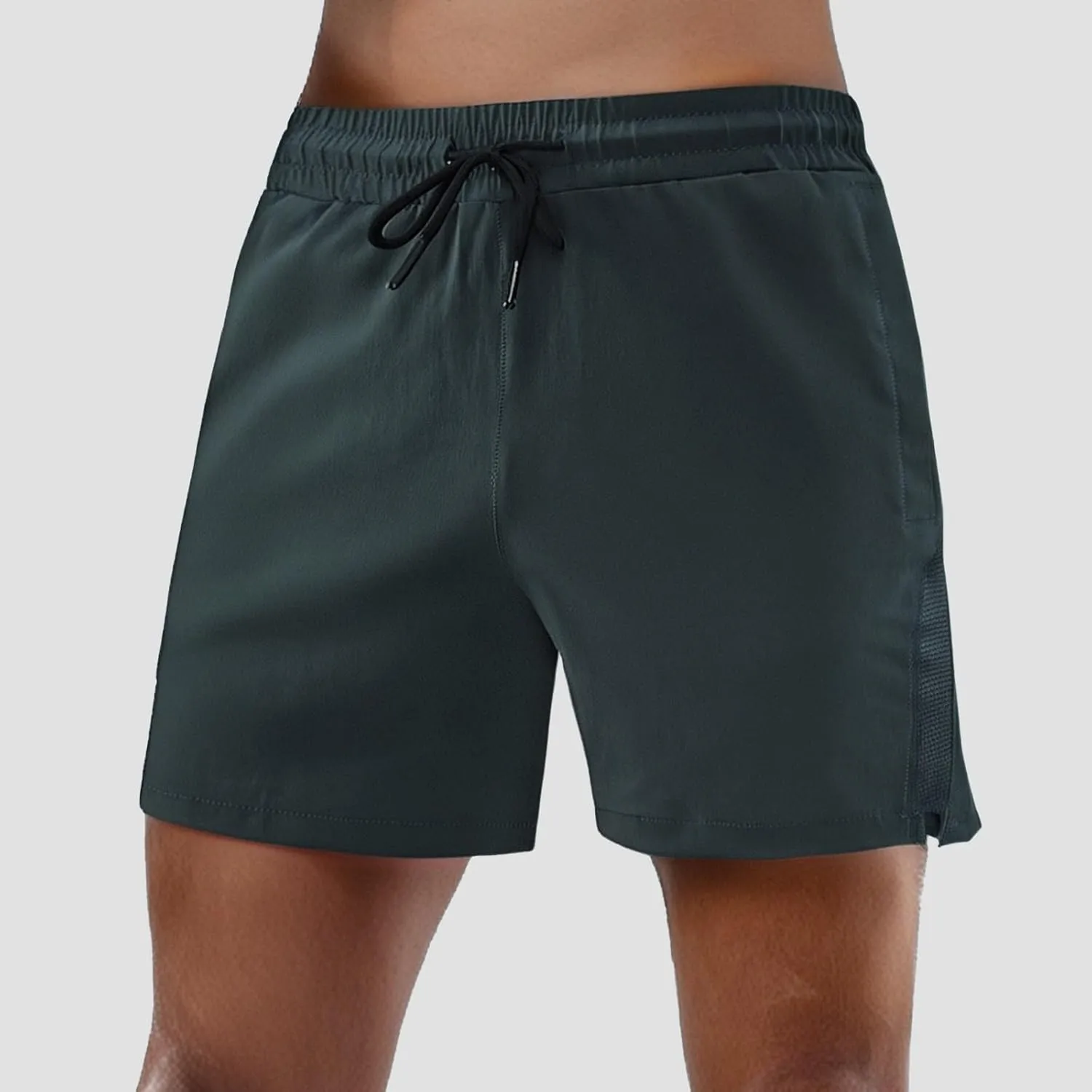Men's Athletic Gym Shorts Running Workout Stretchy Breathable Quick Dry Shorts