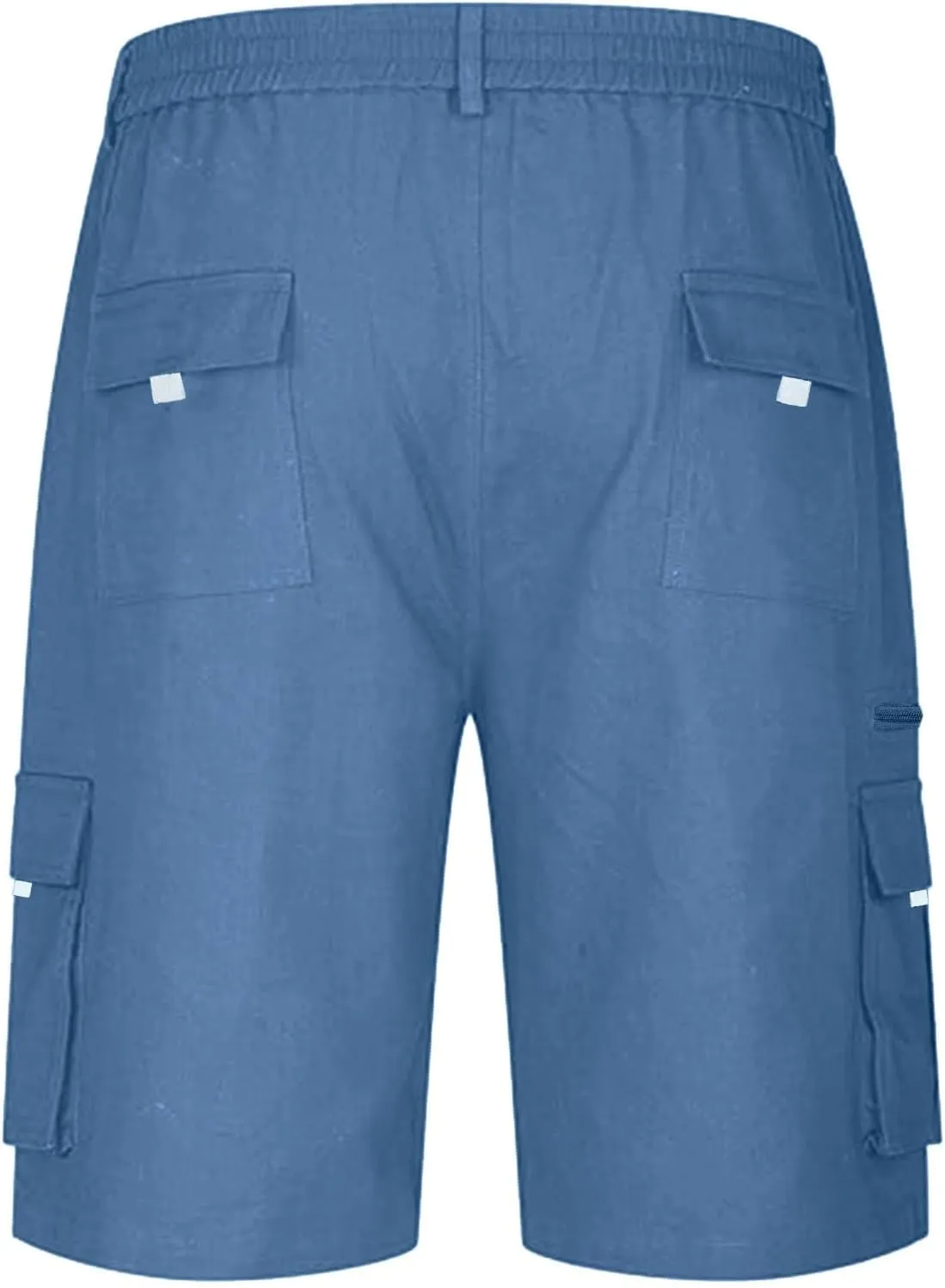 Mens Cargo Shorts Drawstring Elastic Waist Pants Stretch Lightweight Workout Shorts 2025 Casual Summer Hiking Pants