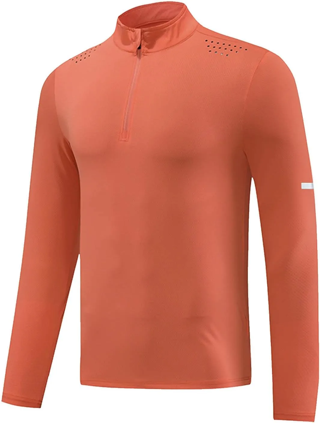 Men's Cycling Jerseys Long Sleeve Bike Biking Shirts Lightweight Zip Turtleneck Breathable Road Bicycle Clothing