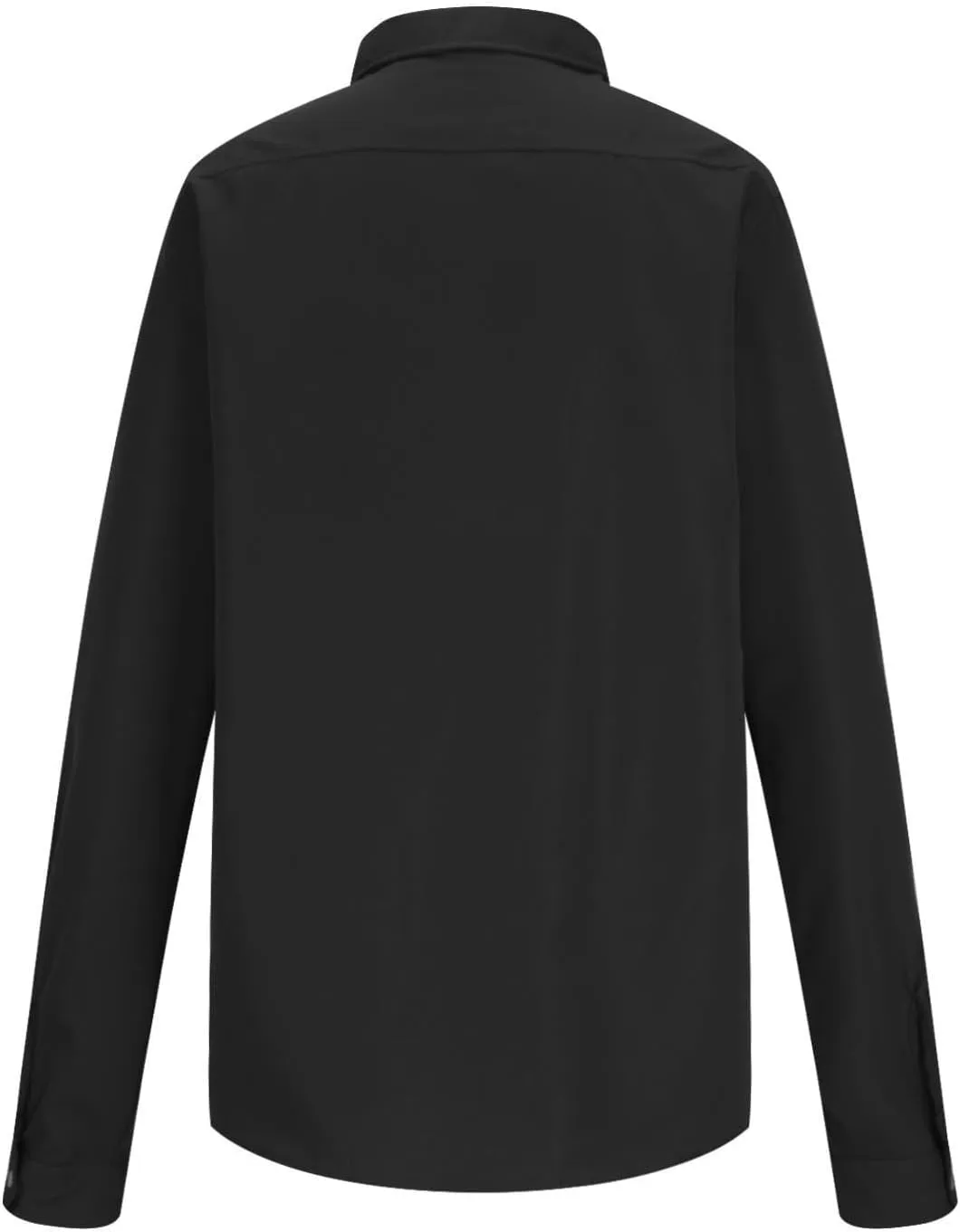 Mens Long Sleeve Safari Shirts Casual Loose Tactical Cargo Work Shirts Outdoor Lightweight Button Down Travel Shirts