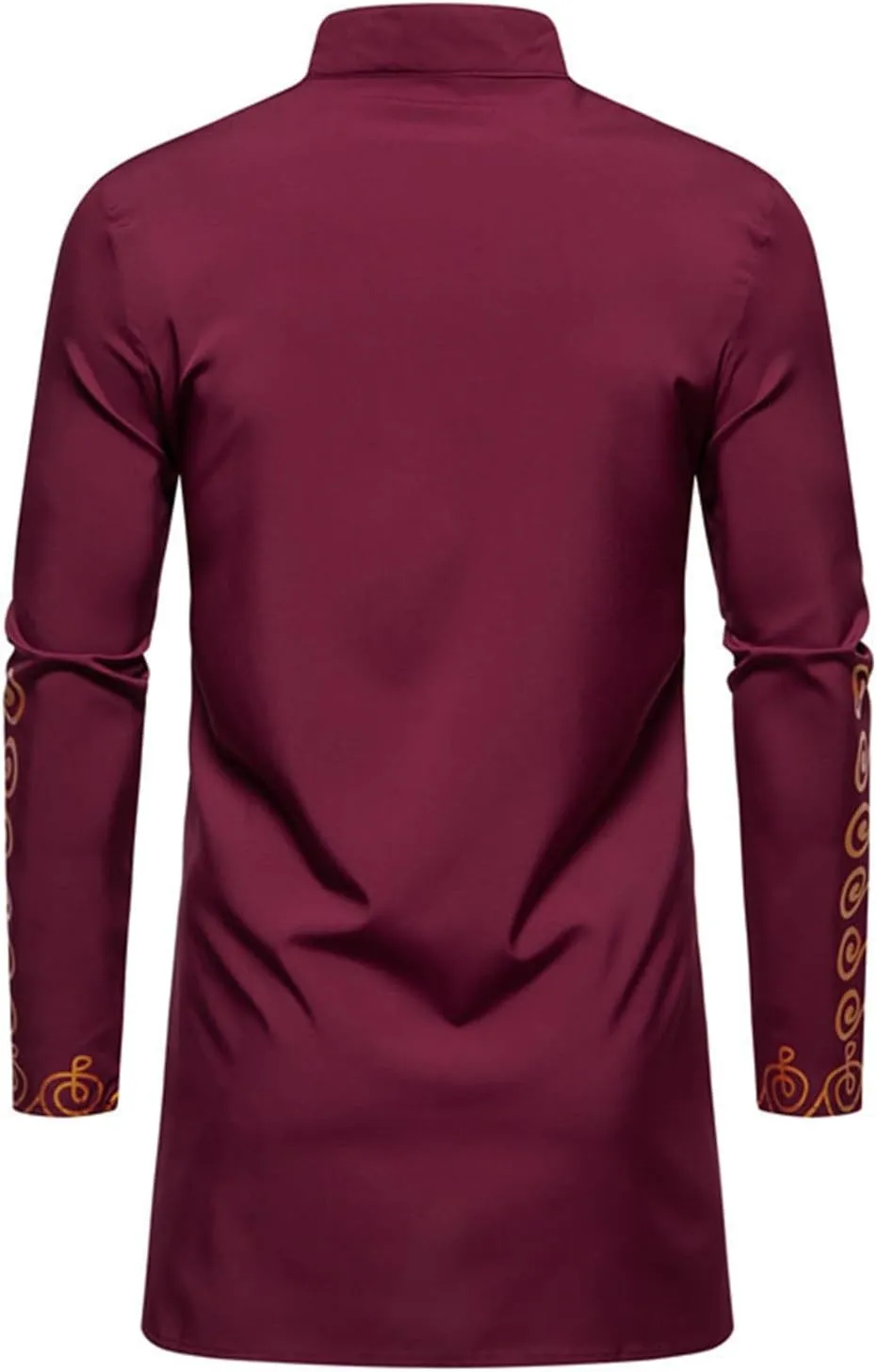 Men's Muslim Durable Kaftan Robe Two Suit Cardigan and Pants Set Kaftan Muslim Men Robe Middle East Kaftan Dresses