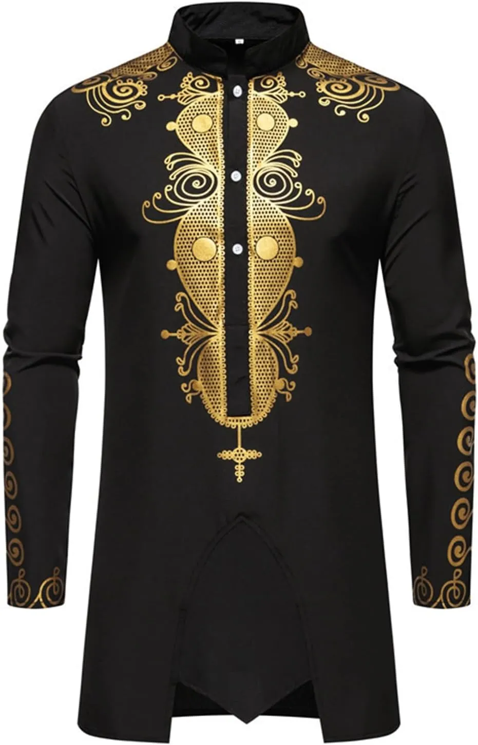 Men's Muslim Durable Kaftan Robe Two Suit Cardigan and Pants Set Kaftan Muslim Men Robe Middle East Kaftan Dresses