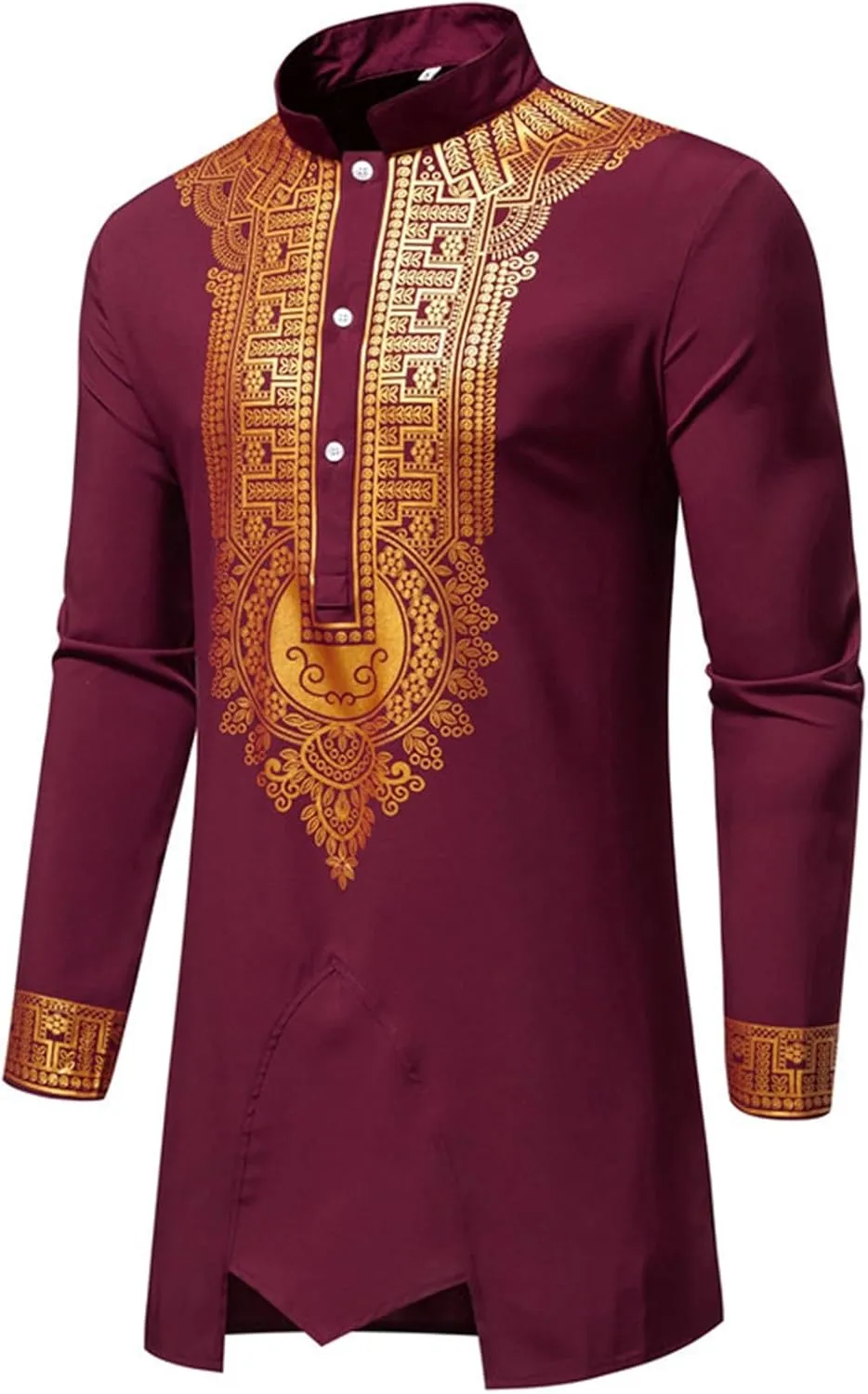 Men's Muslim Durable Kaftan Robe Two Suit Cardigan and Pants Set Kaftan Muslim Men Robe Middle East Kaftan Dresses