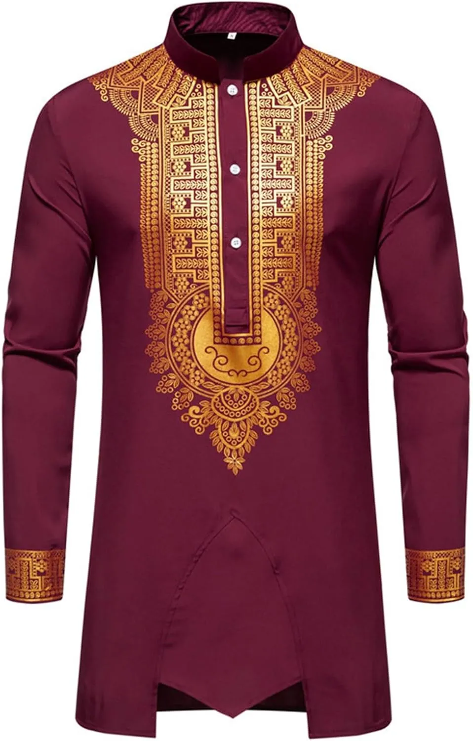 Men's Muslim Durable Kaftan Robe Two Suit Cardigan and Pants Set Kaftan Muslim Men Robe Middle East Kaftan Dresses