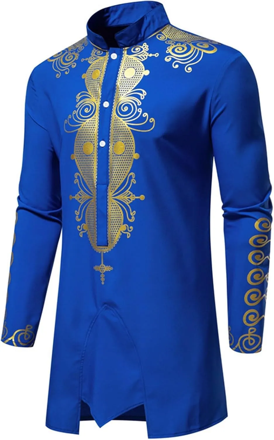 Men's Muslim Durable Kaftan Robe Two Suit Cardigan and Pants Set Kaftan Muslim Men Robe Middle East Kaftan Dresses