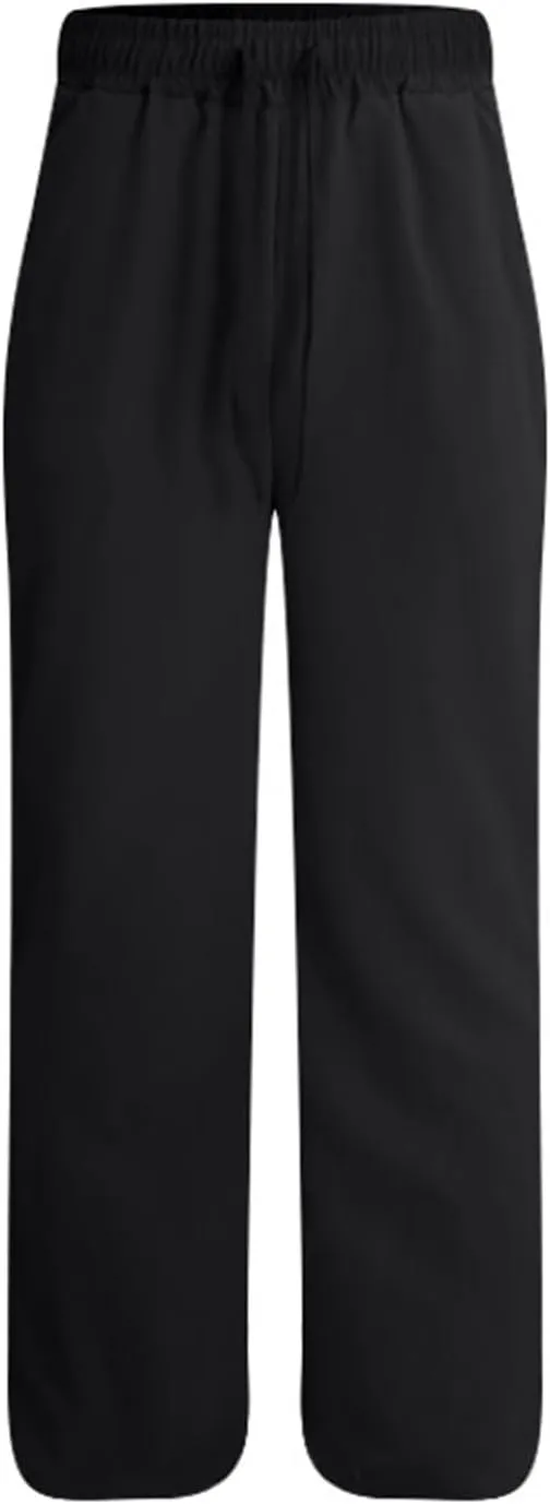 Mens Pants Casual Stretch Golf Pants Drawstring Lightweight Trousers Elastic Waist Lounge Pants with Pockets