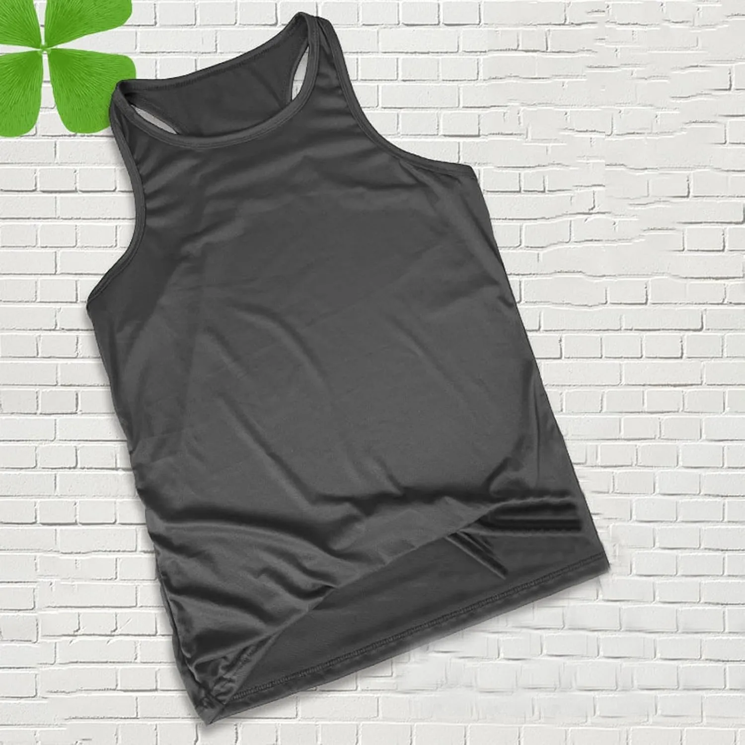 Men's Quick Dry Sports Muscle Tank Tops Athletic Gym Bodybuilding Fitness Sleeveless Shirts for Beach Running Workout