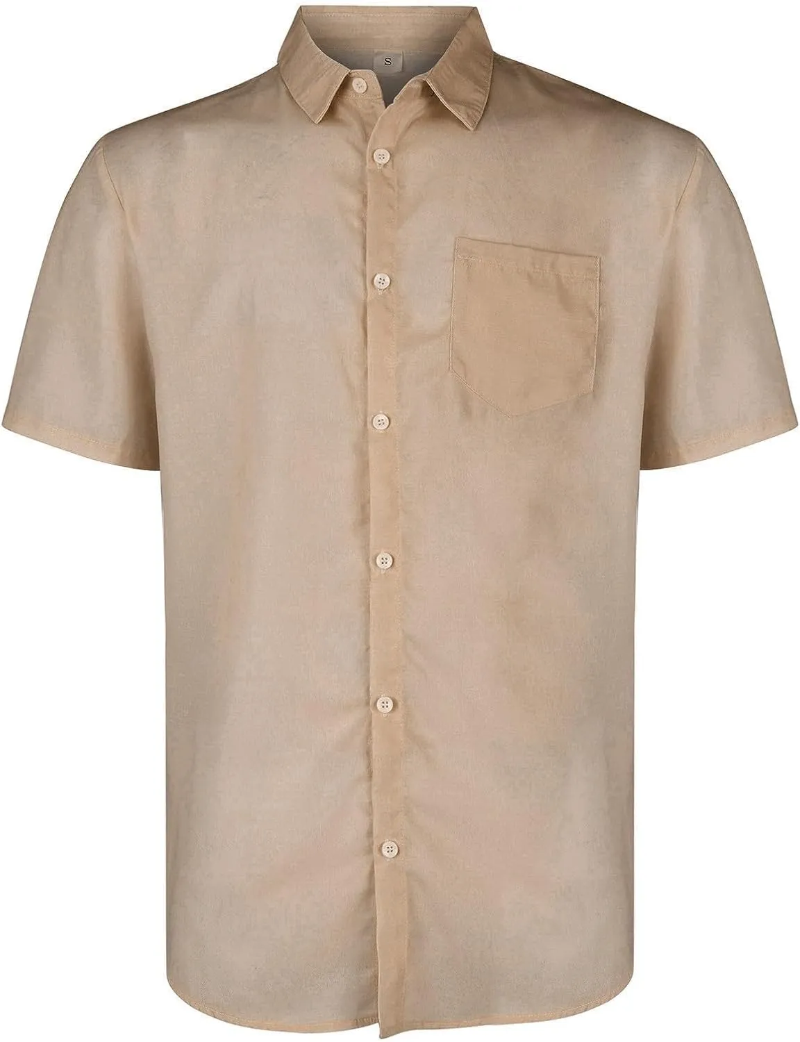 Mens Shirts Shirts Tropical Holiday Beach Cotton Crew Neck T-Shirt T for Men T-Shirts for