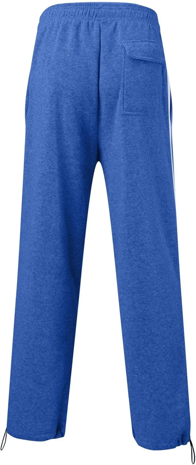Mens Sweatpants with Pockets Big and Tall Fit Business Casual Dress Pants for Men 2023 Cargo Pants for Men Solid Casual