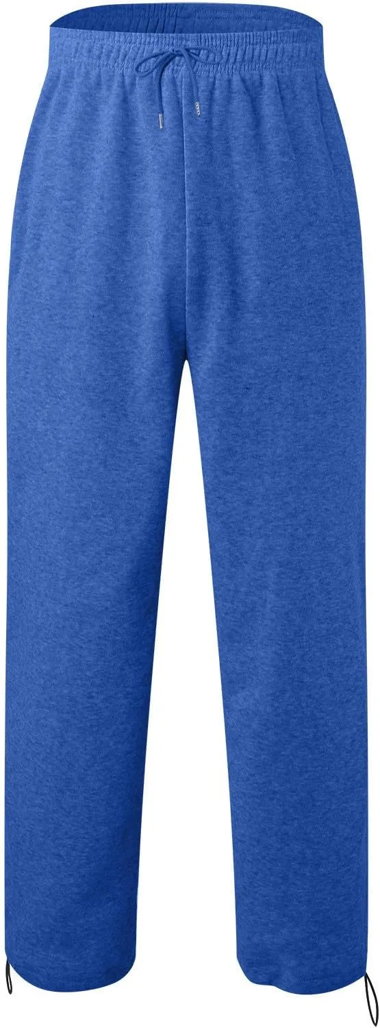 Mens Sweatpants with Pockets Big and Tall Fit Business Casual Dress Pants for Men 2023 Cargo Pants for Men Solid Casual