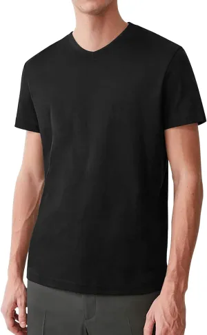 Natural Feelings T-Shirts Mens Undershirts Cotton Mens Shirts Casual Tshirts Shirts for Men Pack Crew & V Neck