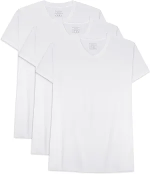 Natural Feelings T-Shirts Mens Undershirts Cotton Mens Shirts Casual Tshirts Shirts for Men Pack Crew & V Neck