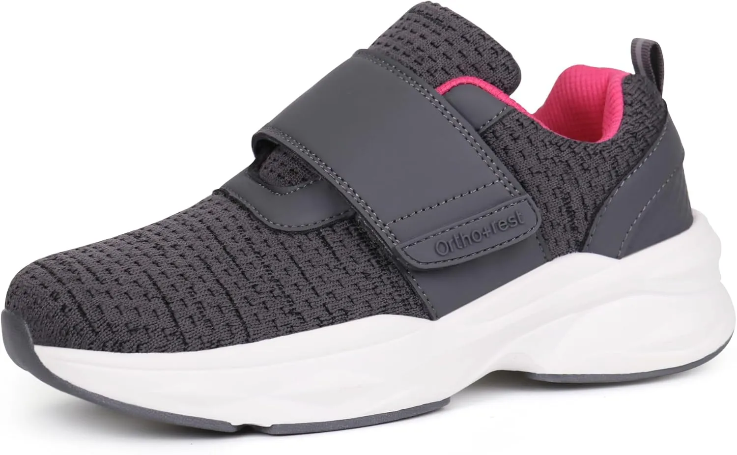 Ortho rest Women Diabetic Shoes with Adjustable Closure Orthopedic Walking Shoes Edema Shoes for Swollen Feet