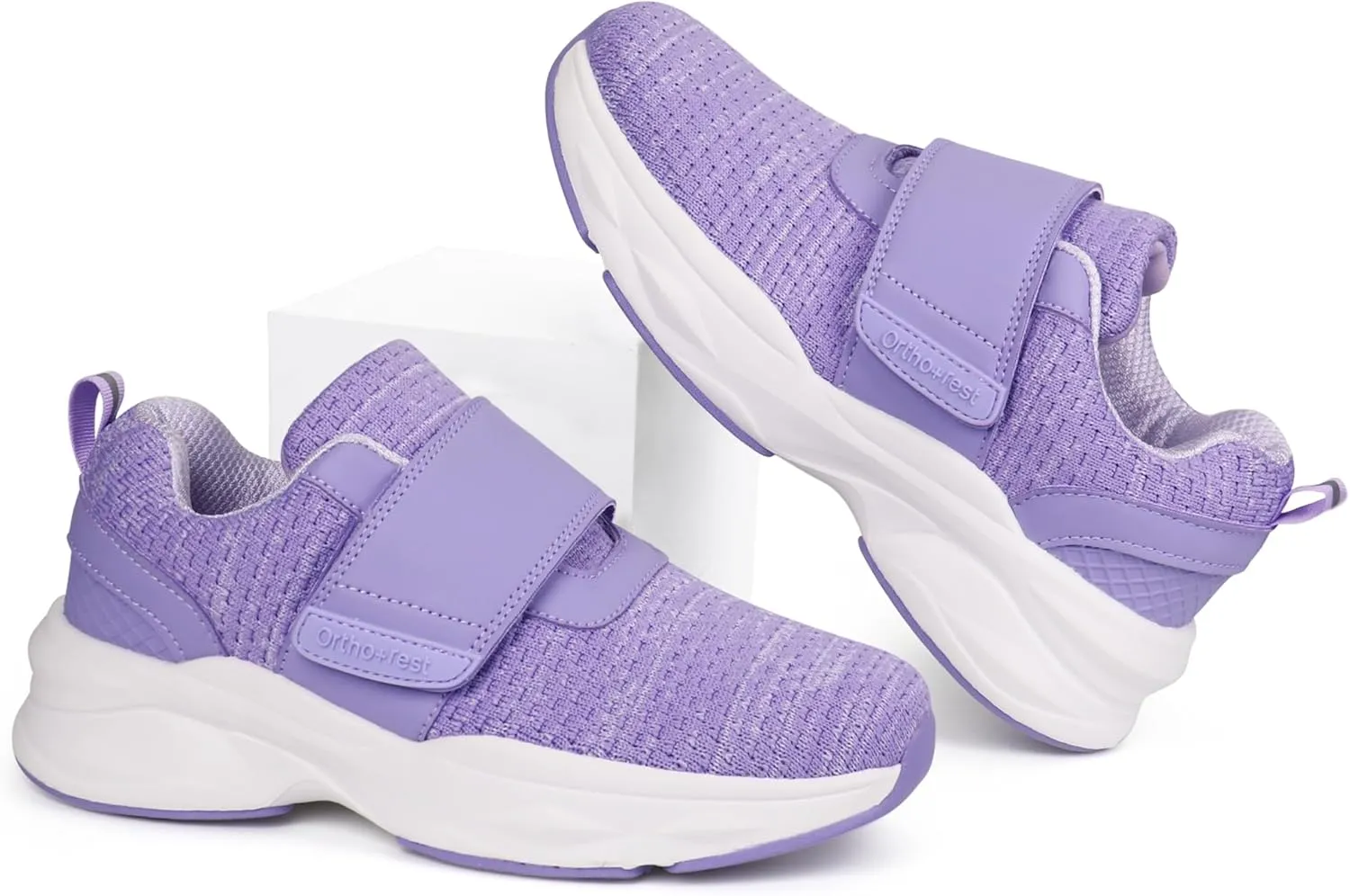 Ortho rest Women Diabetic Shoes with Adjustable Closure Orthopedic Walking Shoes Edema Shoes for Swollen Feet
