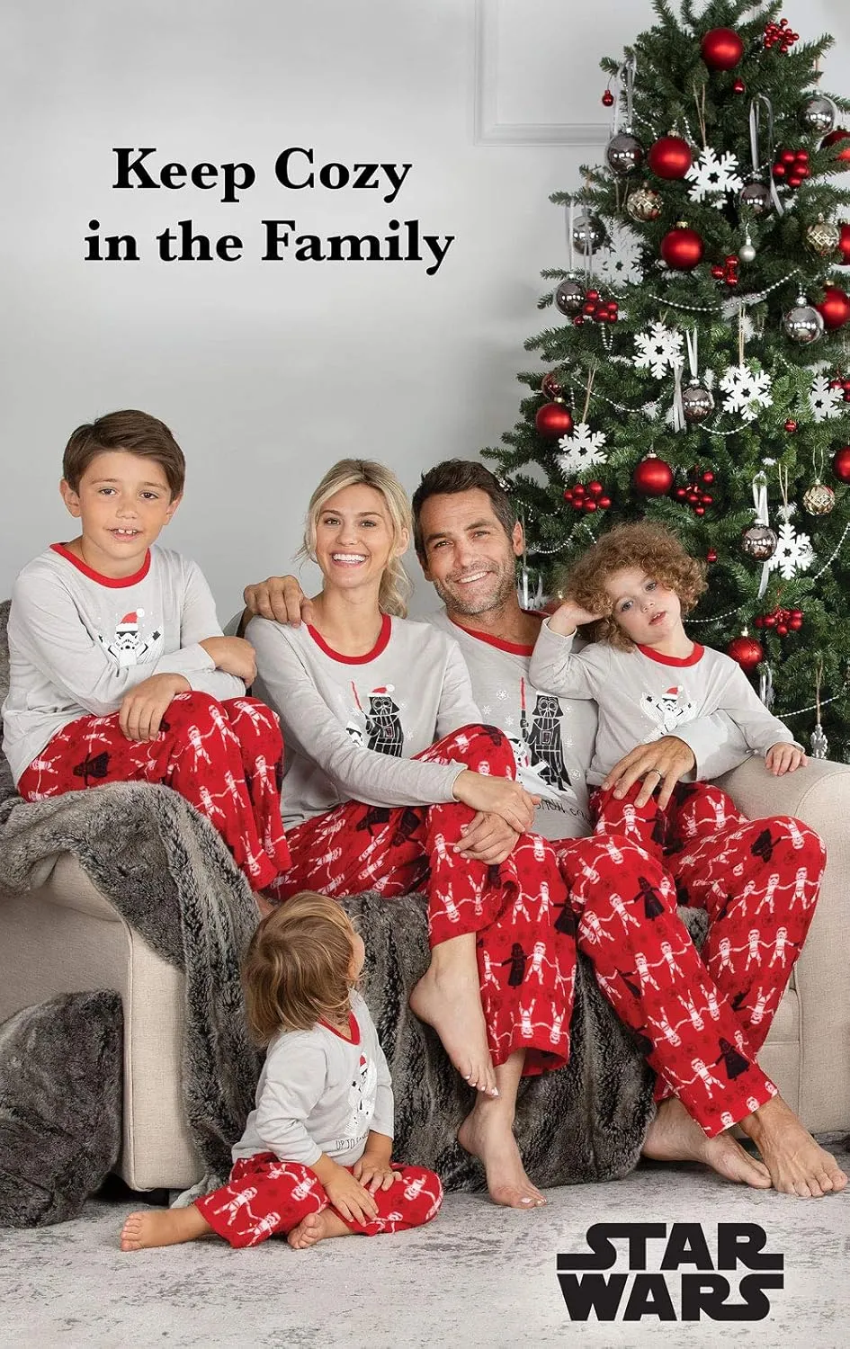 PajamaGram Christmas Pajamas - Christmas PJs Family Set