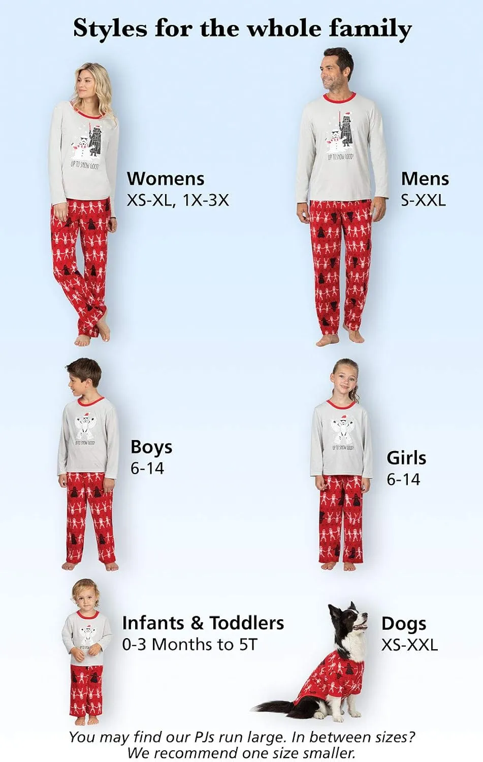 PajamaGram Christmas Pajamas - Christmas PJs Family Set