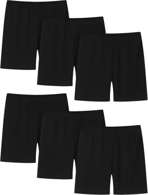 Resinta 6 Pack Girls Bike Shorts Cartwheel Shorts for Girls Toddler Under Dress Dance Short Kids Biker Shorts Multicolor