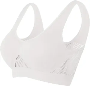 Sports Bras for Women 2025 Cool Liftup Air Bra Summer Ultra-Thin Comfort Mesh Sports Bra Anti-Sagging Breasts Bras