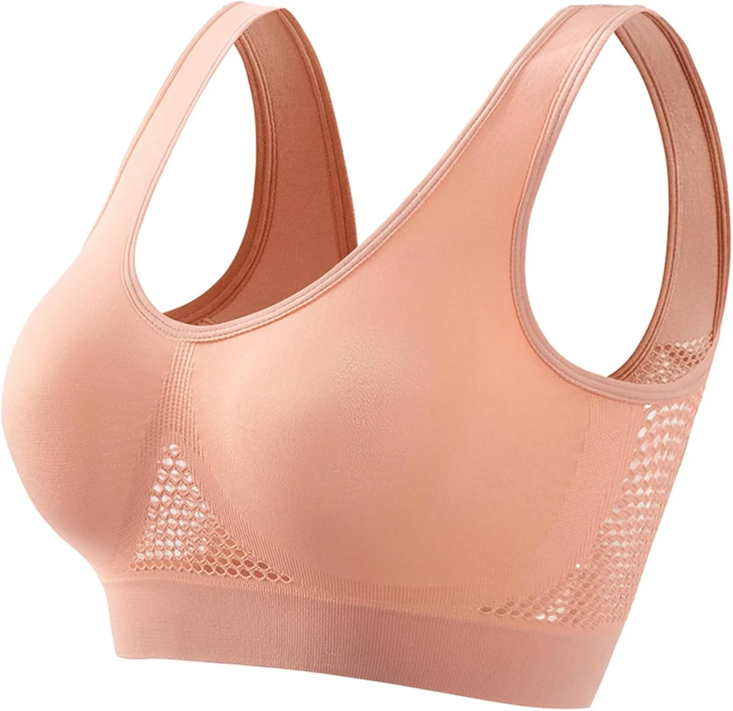 Sports Bras for Women 2025 Cool Liftup Air Bra Summer Ultra-Thin Comfort Mesh Sports Bra Anti-Sagging Breasts Bras