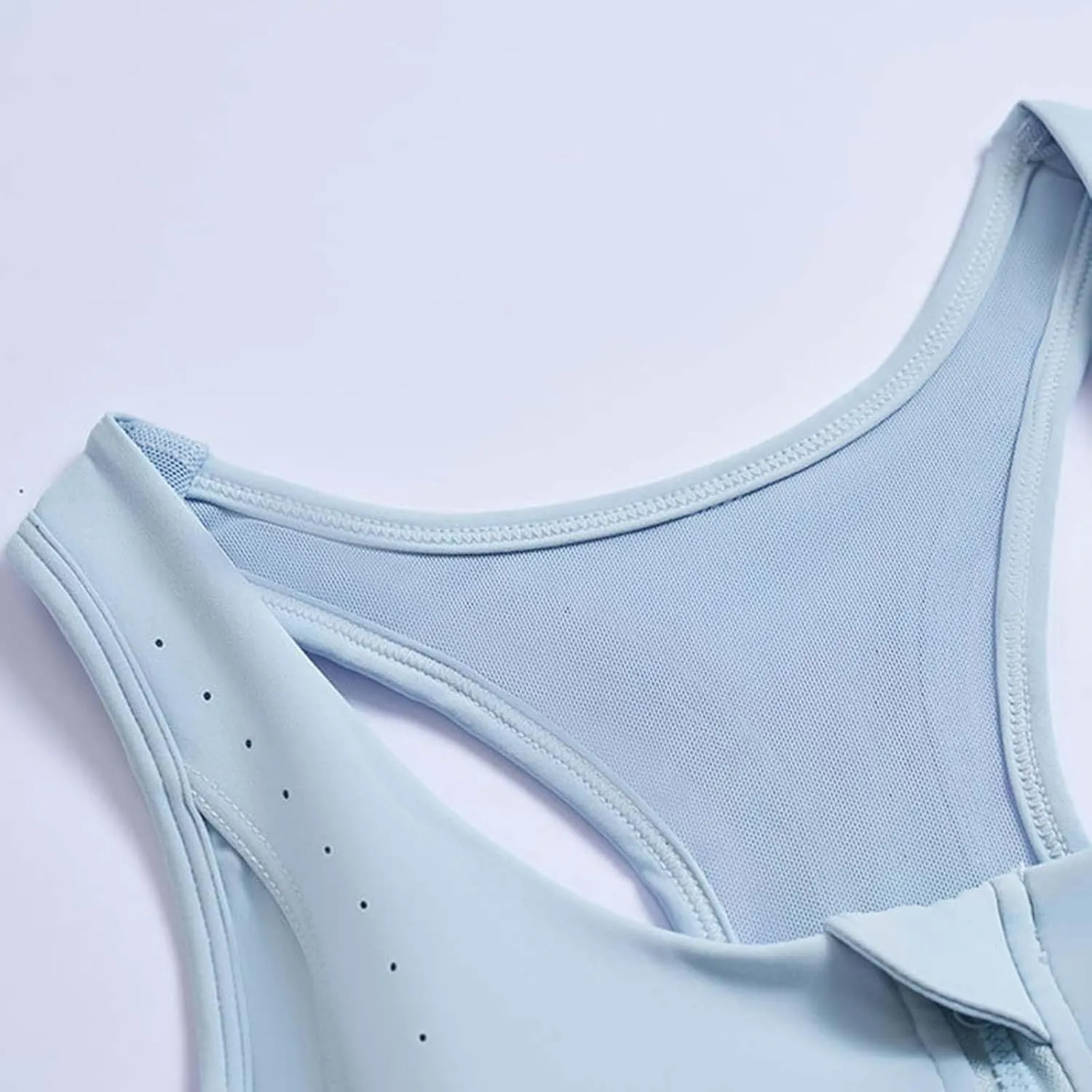 Sports Bras for Women Front Zipper High Support Breathable Bralette Stretch Quick Dry Workout Gym Fitness Yoga Bras