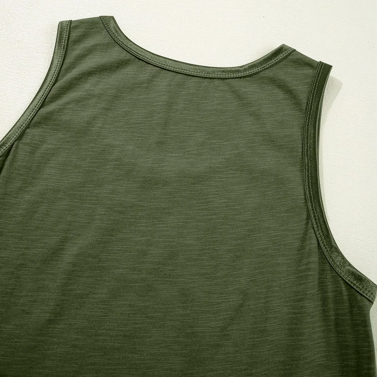 Summer Tops for Women Summer V Neck Tank Top Beach Vacation Clothes Shiny Trim Loose Fit Casual Sleeveless Shirts
