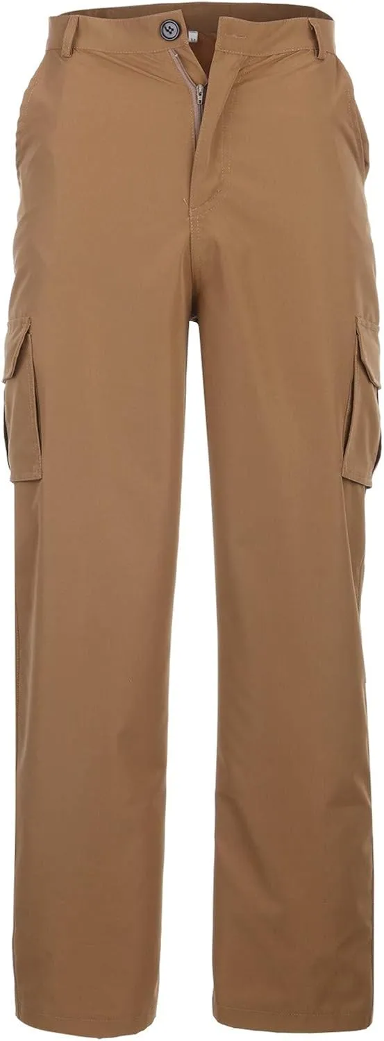 Sweatpants for Men Big and Tall Casual Mens Gifts Cargo Pants Hiking Workout Joggers and Zipper Pockets Men's Joggers