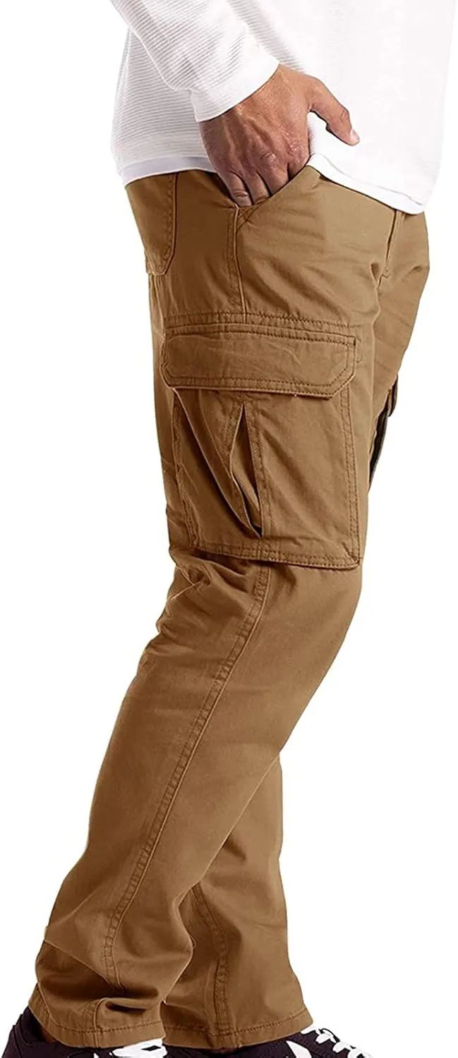Sweatpants for Men Big and Tall Casual Mens Gifts Cargo Pants Hiking Workout Joggers and Zipper Pockets Men's Joggers