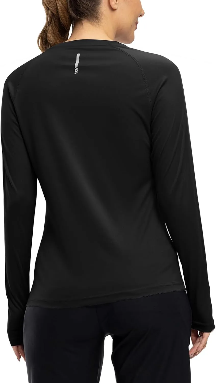 TBMPOY Women UPF 50  Long Sleeve Shirts Quick Dry Quarter Zipper Sun Shirts Hiking Athletic Workout Shirts