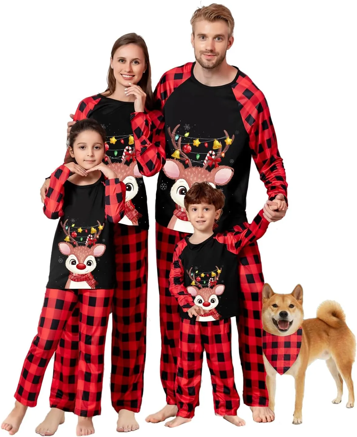Umeyda Matching Pajamas Sets - Christmas Family Pjs